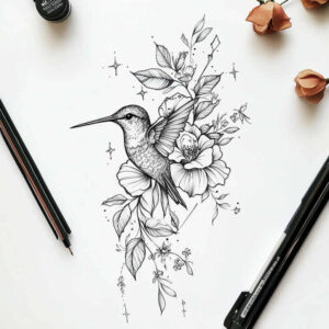 path-road tattoo design ideas atmospheric outdoor path for hip