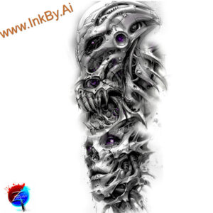 demons tattoo design ideas Realism deep shadows detailed anatomy represents resilience