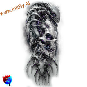 thematic-tattoo-design-subtle-gradients-creepy – tattoo design ideas free ai generated – Gallery: duze-inkby-ai